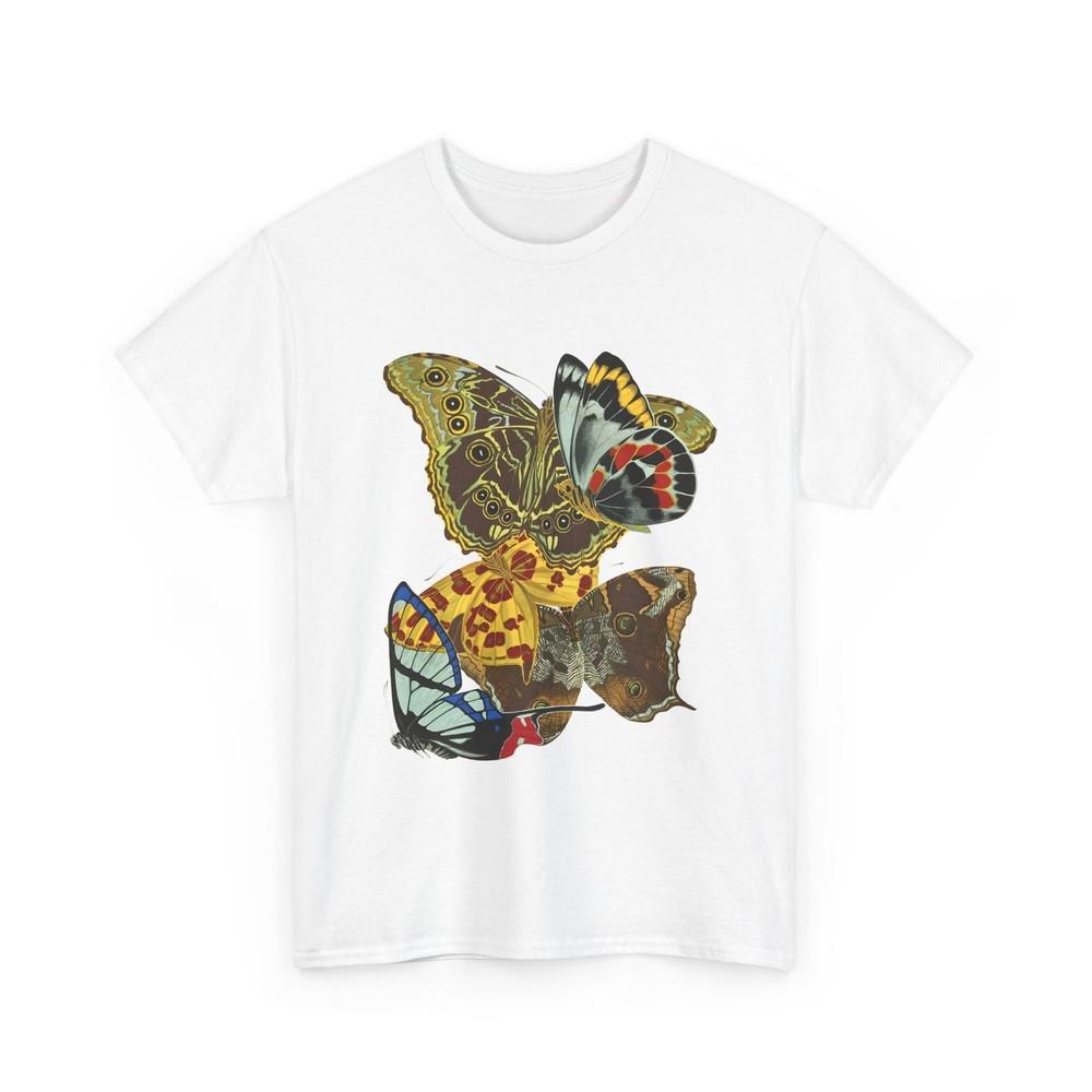

1925 papillons butterfly illustration by emile allain seguy tshirt L