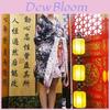 Élégant Kimono Japonais Cosplay Lolita Anime Tenue de Servante Avec Accessoires Complets