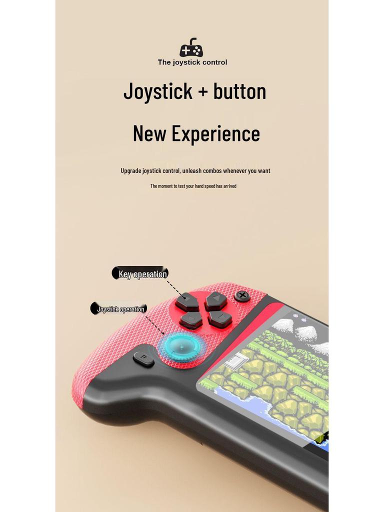 Sup Handheld Console: Two-Player Classic TV Game with 8090 Nostalgic Rechargeable Games