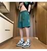 New Summer Hong Kong Style Men's Print Shorts - Trendy Mid-Length Casual Sports Pants