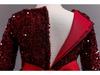 Girls' Sequin Princess Evening Gown for Birthdays and Performances