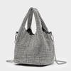 FICCE FC_W803 Stud Square Bottom Tote Crossbody Bag