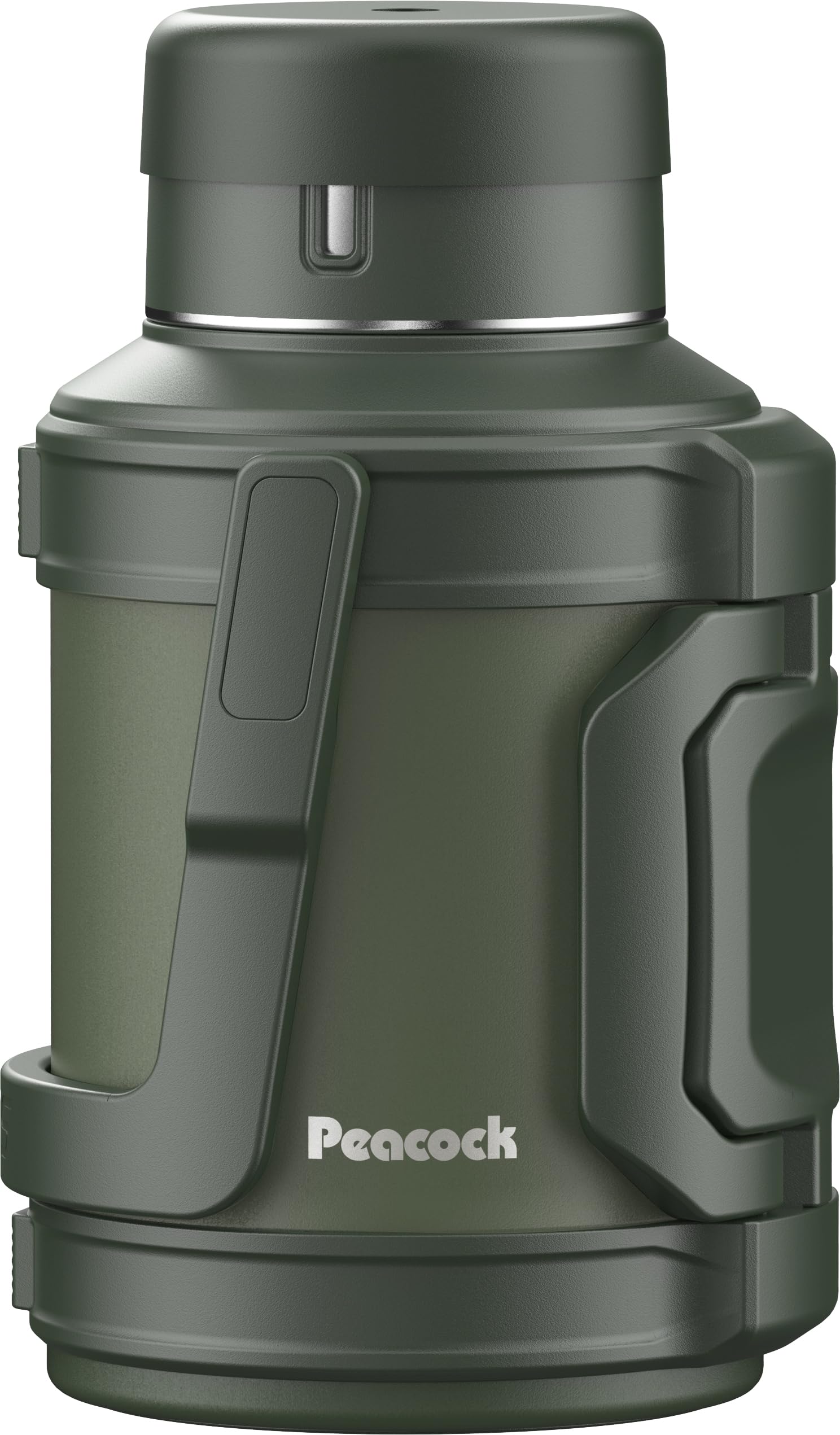 

Peacock Water Bottle 3L Large Capacity Thermal Insulation Thermos Container Bottle Vacuum Insulated Construction with Handle Stainless Steel Bottle хаки
