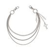 Zinc Zinc Zinc Alloy Star Pendant Pants Chain Pearl Metal Waist Chain Cool Bag Chain  Male
