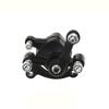 Vordere Hintere Scheibenbremse Schwarz Rot Bremssattel für 2 Takt 49cc Dirt Mini Pocket Bike Roller Links Rechts