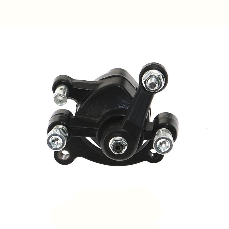 Vordere Hintere Scheibenbremse Schwarz Rot Bremssattel für 2 Takt 49cc Dirt Mini Pocket Bike Roller Links Rechts