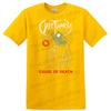 Overlijdensbericht Doodsoorzaak Heavy Metal Kunst T-shirt Retro Rock Grafisch T-shirt
