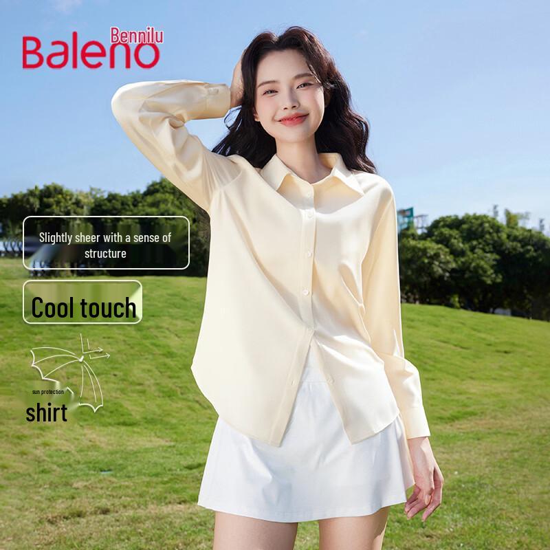 Baleno Women s Ice Silk Long Sleeve Shirt M