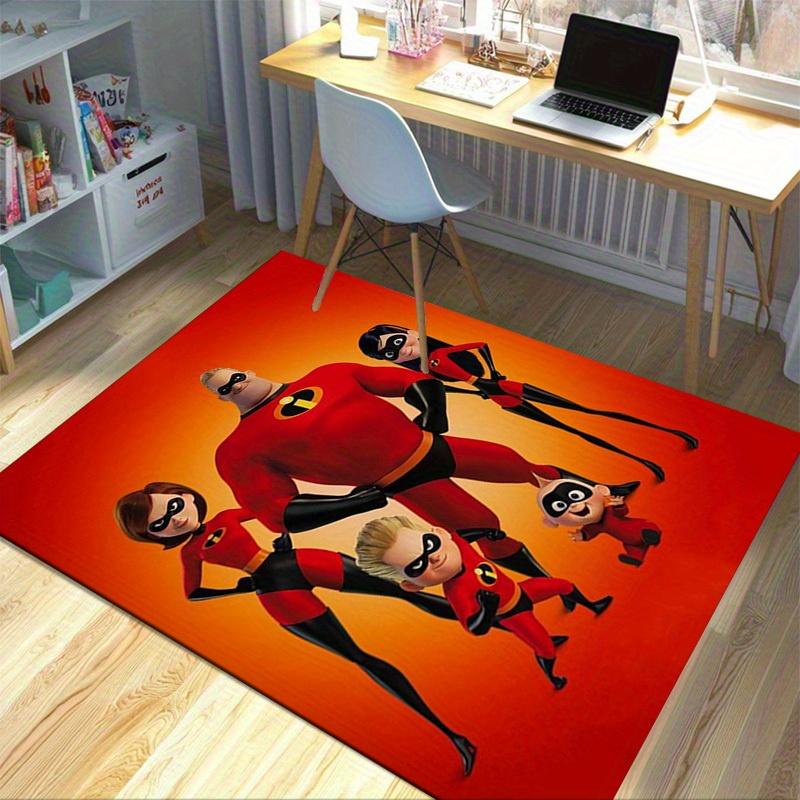 1pc. Incredibles Family Superhero Carpet Rug for Home Office Chair Decoration Giftz041088