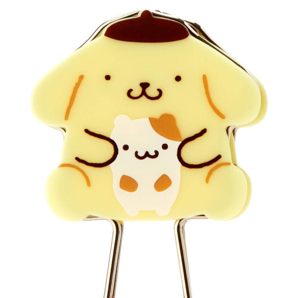Sanrio Pompompurin Character Shaped Double Clips
