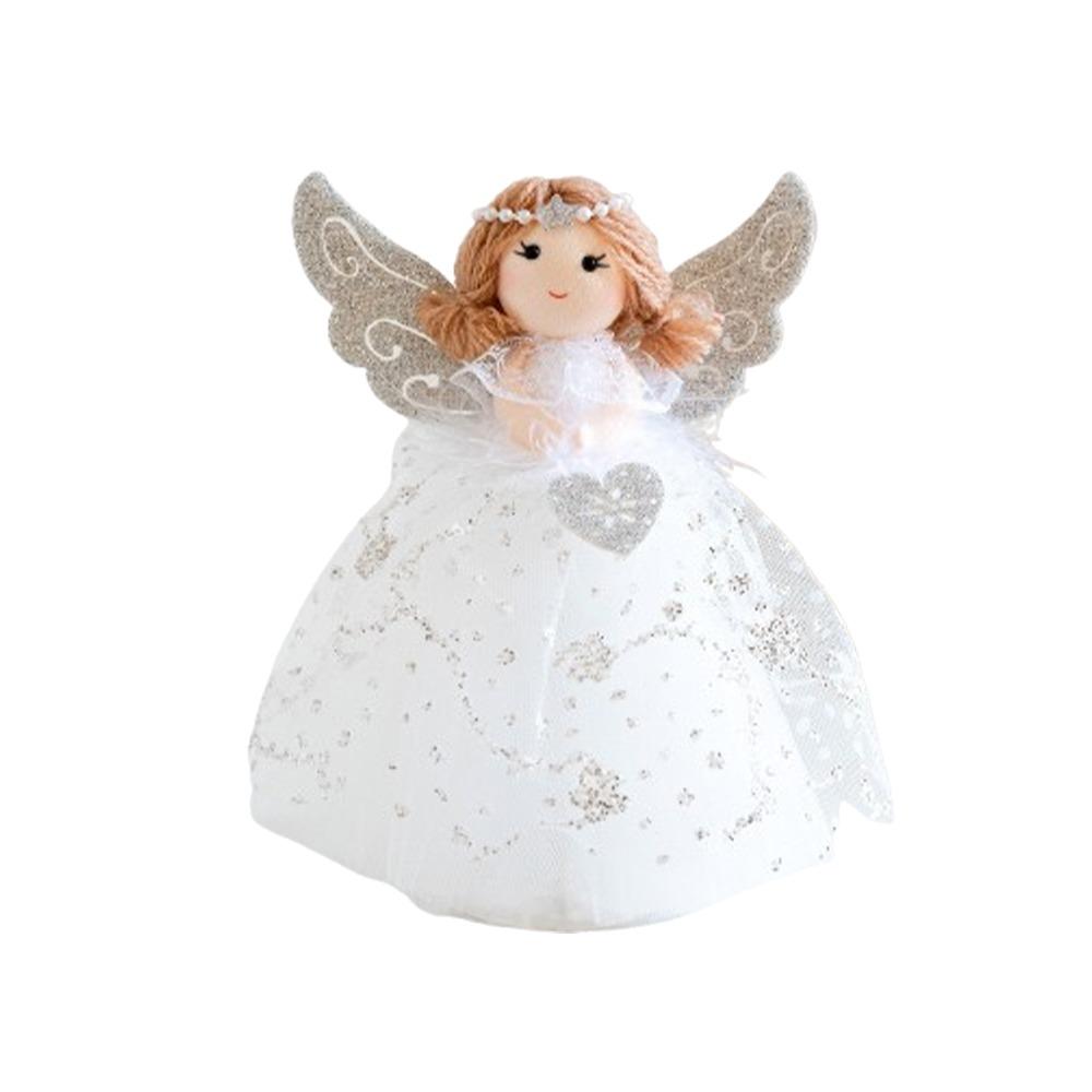Handmade Christmas Tree Top Stars Angel Girl Angel Fairy Ornaments  Holiday Celebration