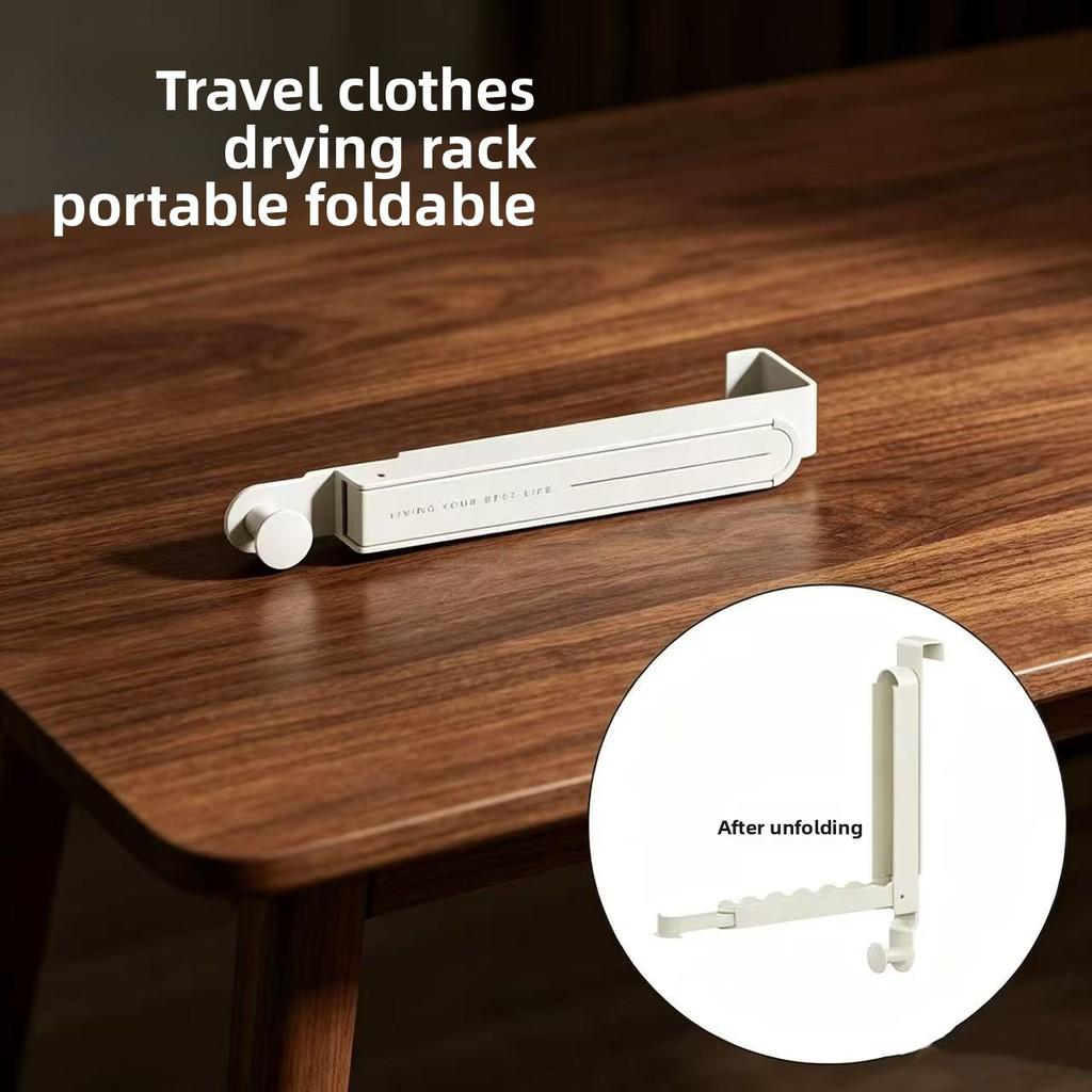 Modern Minimalist Aluminum Alloy Foldable Closet Hook For Bedroom Door Hanging Storage