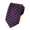 New Men's Classic Floral Dot Tie Luxury 8cm Jacquard Neck Tie Necktie For Men Business Wedding Party Daily Wear Accessory