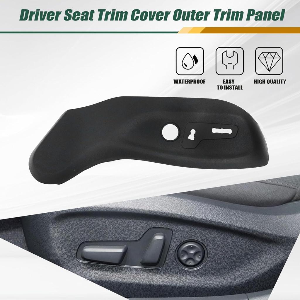 Priprilod Capa de Acabamento Externa do Painel da Porta do Motorista Esquerda Compatível Com Hyundai Sonata 2015 2016 2017 2018 2019# 88051-C2020-TRY