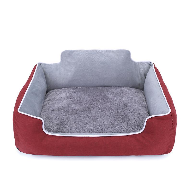 

Полузакрытая съемная и моющаяся собачья будка и домик для кошек Универсальные товары для кошек и собак на все времена года L