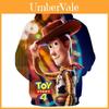 Útulná mikina Toy Story 4 Šerif Woody Buzz Rakeťák pro ležérní pohodlí