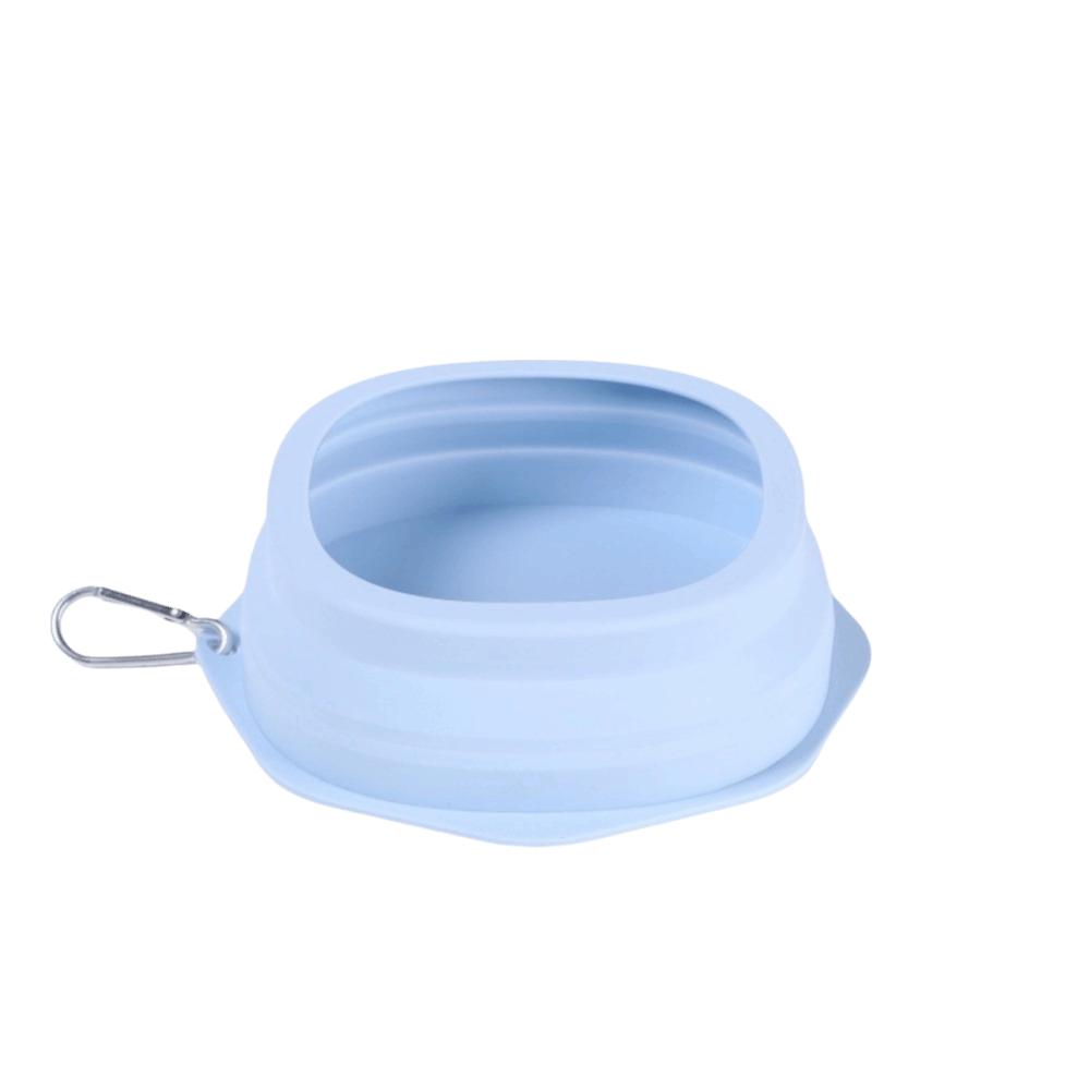 Hanging Collapsible Pet Bowl Portable Pet Food Dish Pet Water Bowl Pet Feeding Supplies