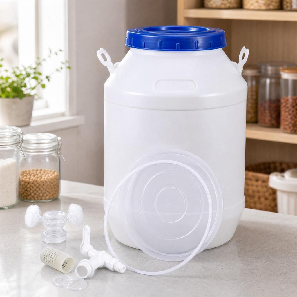 Fermentation and Storage Barrel Sealed HDPE with Aeration