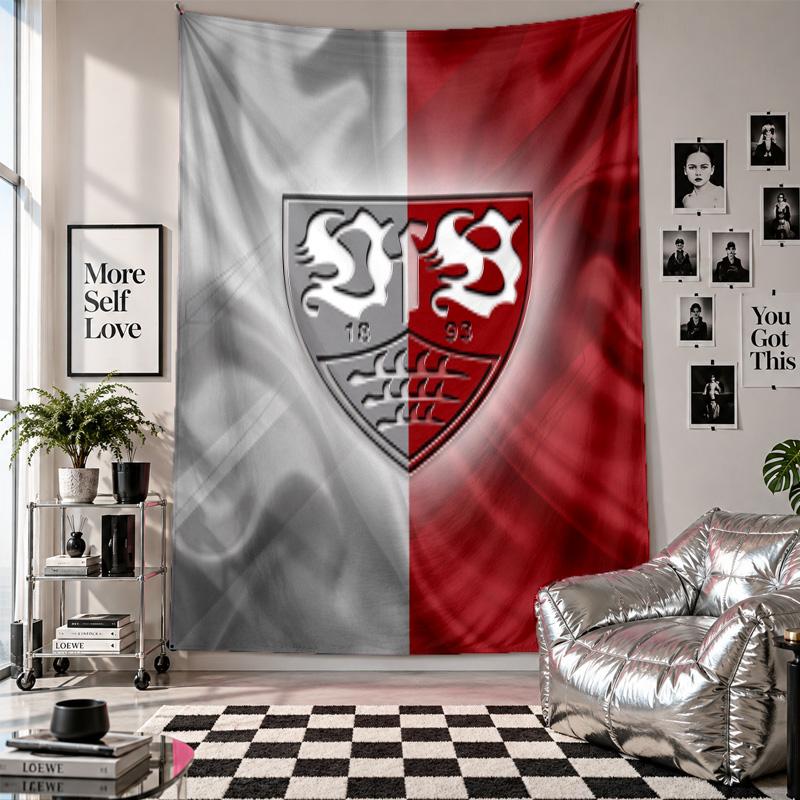VfB Stuttgart Wall Tapestry Home Decor Wall Hanging Cloth for Bedroom Living Room Background