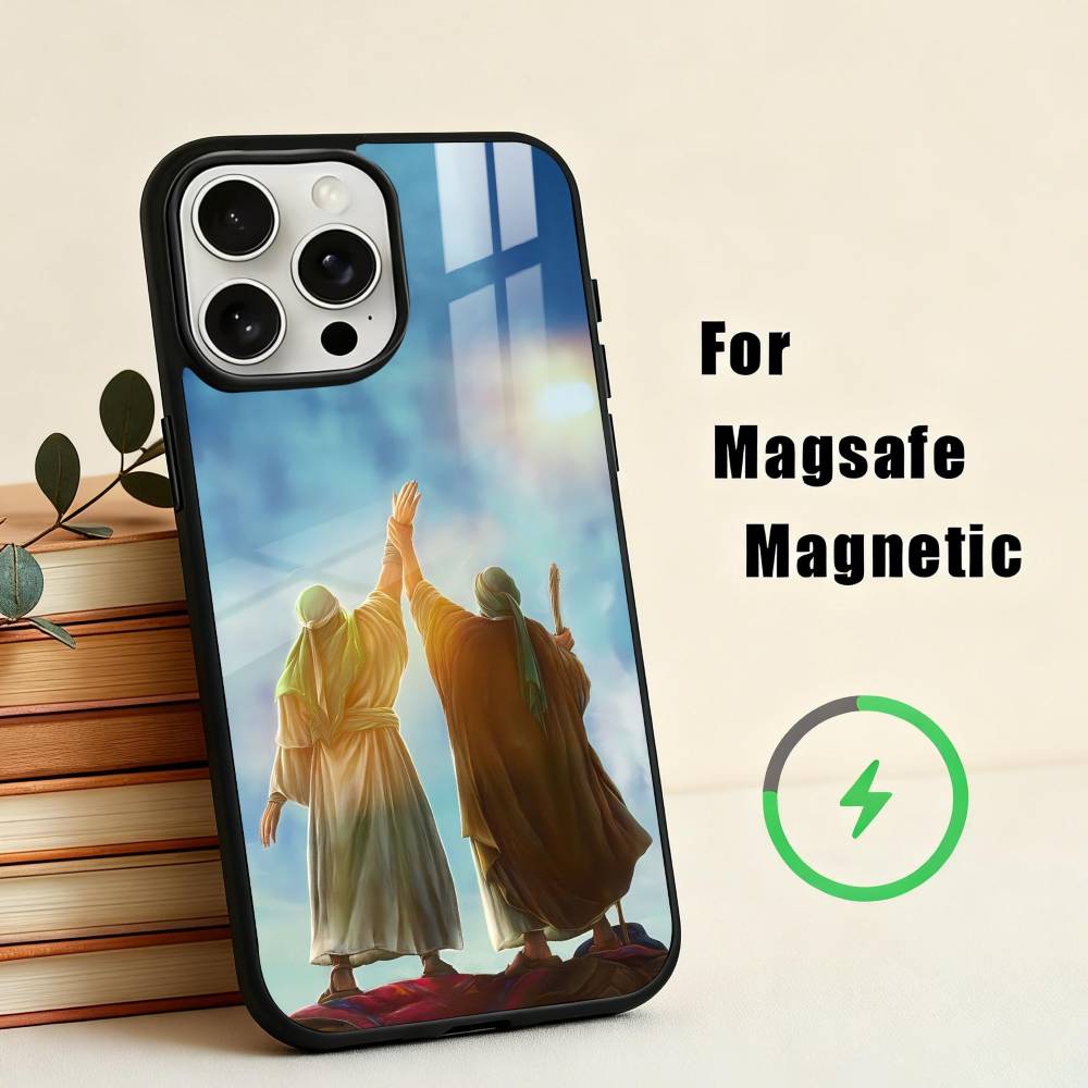 I-Imam Hussain S-Shia Ali-I  Phone Case For iPhone17,16,15,14,13,12,11 Plus,For Magnetic Wireless Charge Cover