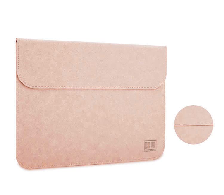 Surface Laptop Go Leder PU Stilvolle Tablet-Hülle (12,4-Zoll) Hülle/Cover, Etui/Taschenhülle, Hochwertiges Leder, (Hellgrau)