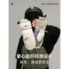 Winter cold-proof velvet windproof ski gloves with fingers stuffed outdoor riding electric vehicle warm female cross mirror
