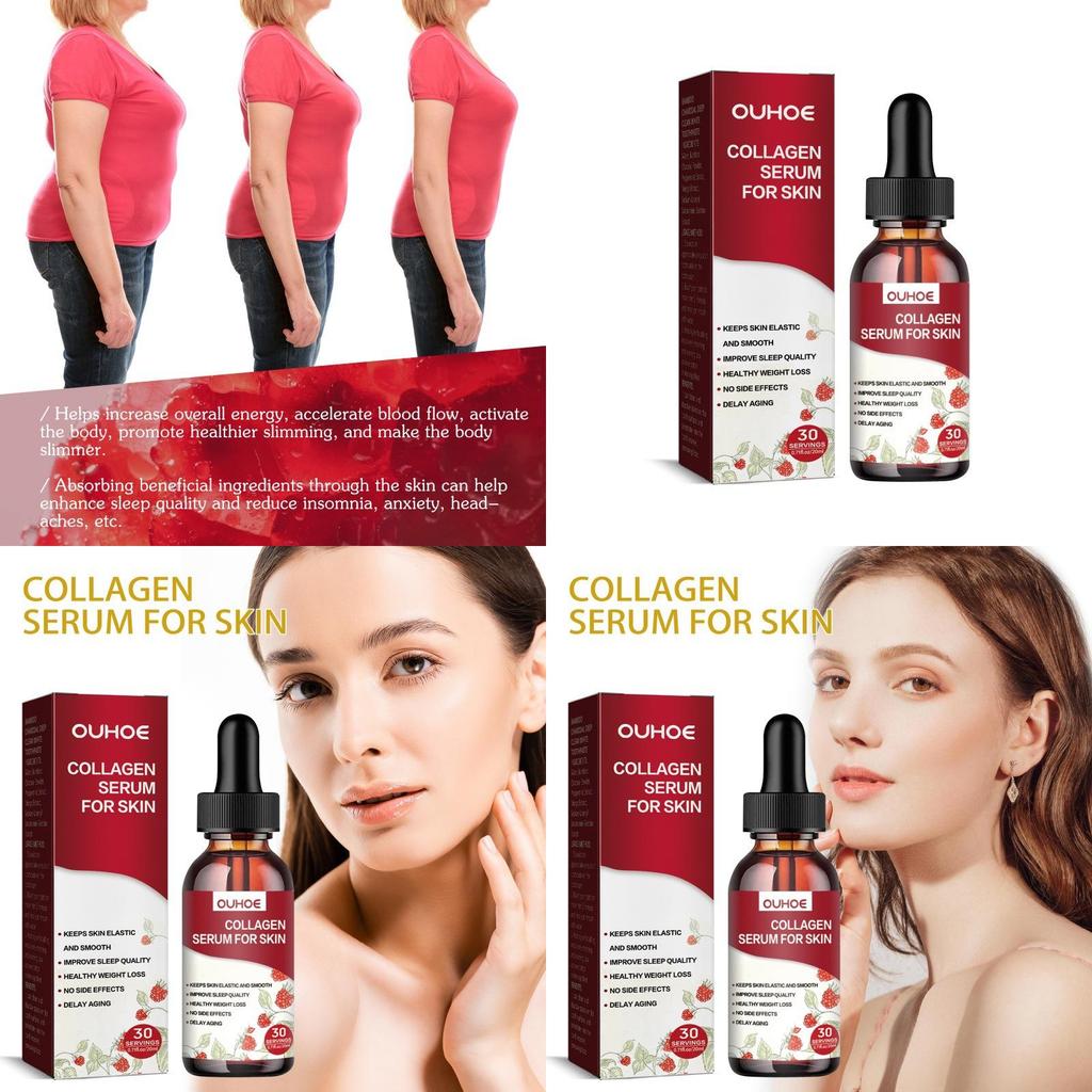 Ouhoe Collagen Essence Serum For Radiant Skin Firming And Anti-aging Benefits