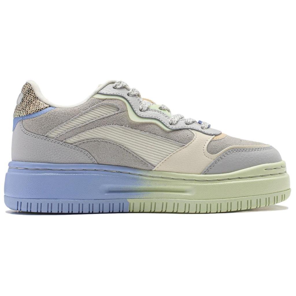 Li-Ning Bequeme Lässige Rutschfeste Low-Top Skate Schuhe Damen Sneaker AGCU032-6