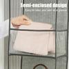 4Layer Multi-functional Fabric Storage Bags Hanging Bag for Behind The Door Underwear Bra Pants Clothes Toys Doll Organizer