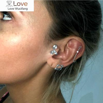 Individualizuotas Tibeto Totemo lydinio auskaras Punk Neveriantis Tragus Auskaras Auskaras Brincos Femme Bijoux