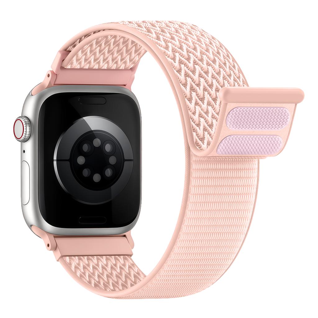 Nylon Loop Strap for Apple watch band 44mm 40mm 41mm 42mm 46mm 49mm Elastic correa bracelet iWatch series 11 10 9 8 se Ultra 3 2