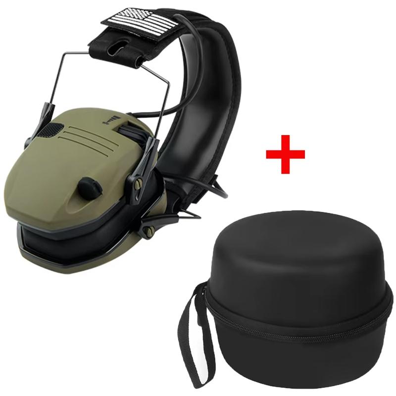 Tactical Electronic Shooting Earmuff Anti-noise Headphone Sound Amplification Hearing Protection Headset Foldable impact sports