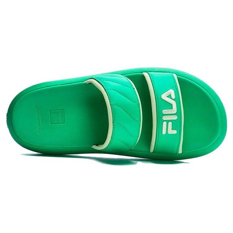 Fila Donut Comfortable Versatile Casual Slide Sandals Women Footwear Green F12W321503FBG