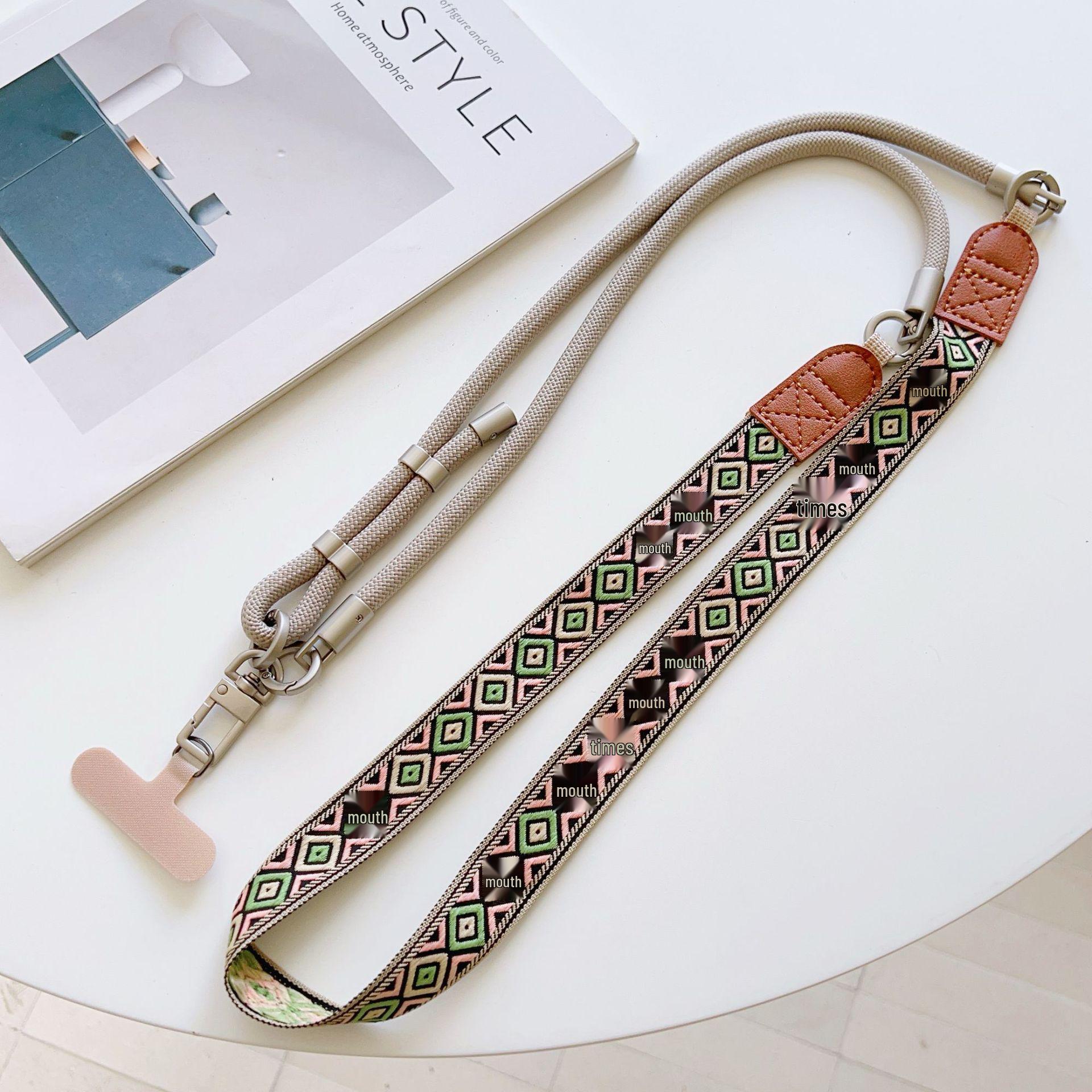

Premium Retro Adjustable Phone Lanyard and Retractable Neck Strap
