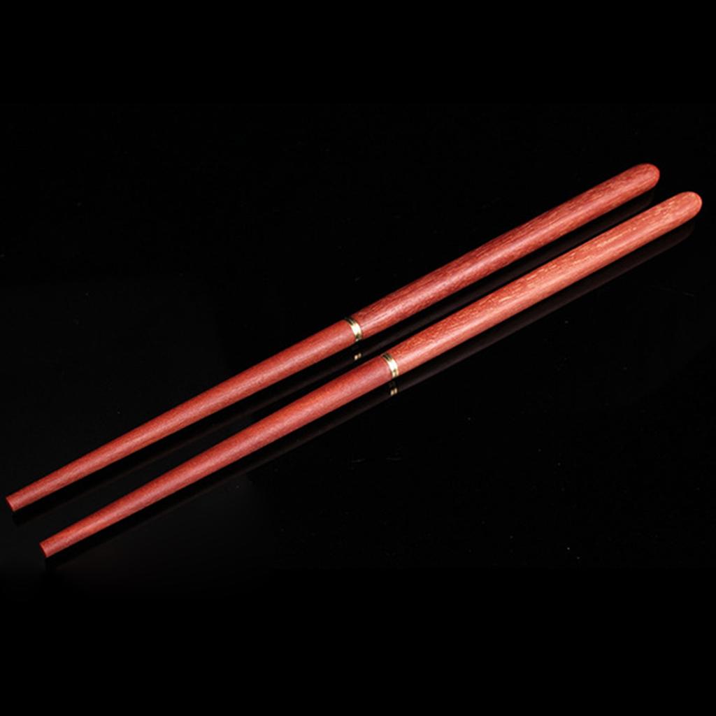 1 Pair Retractable Camping Natural Wood Collapsible Chopstick with Carry Bag Reusable Foldable Office Outdoor Chopsticks