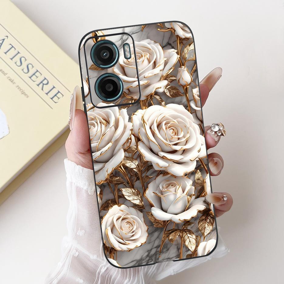 For Motorola Moto G05 4G Case New Luxury Candy Painted Cover Soft TPU Matte Phone Case For Motorola G05 G 05 MotoG05 Fundas Bags