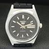 AUTOMATIC VINTAGE SEIKO 5 REFURBISHED JAPAN MENS BLACK DIAL WATCH a440644-9 Sk-a440644-1