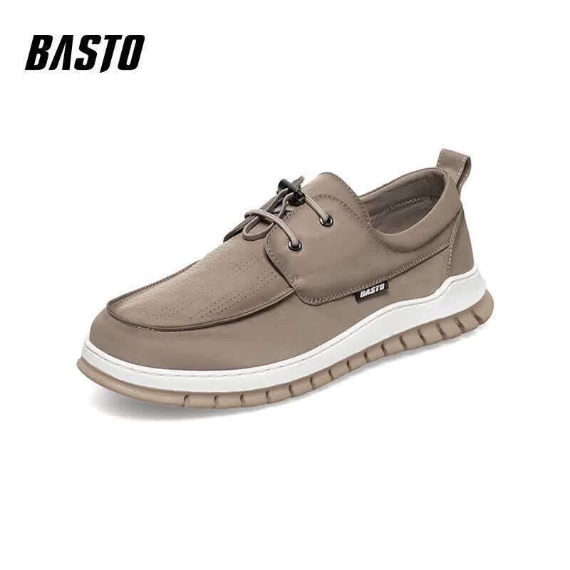 BASTO Men s Slip-On Canvas Casual Shoes 43