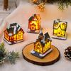 Iikuru Christmas Decorations, Indoor Decor, Accessories, Lights, Ornaments, and Figurines Set (ya195)