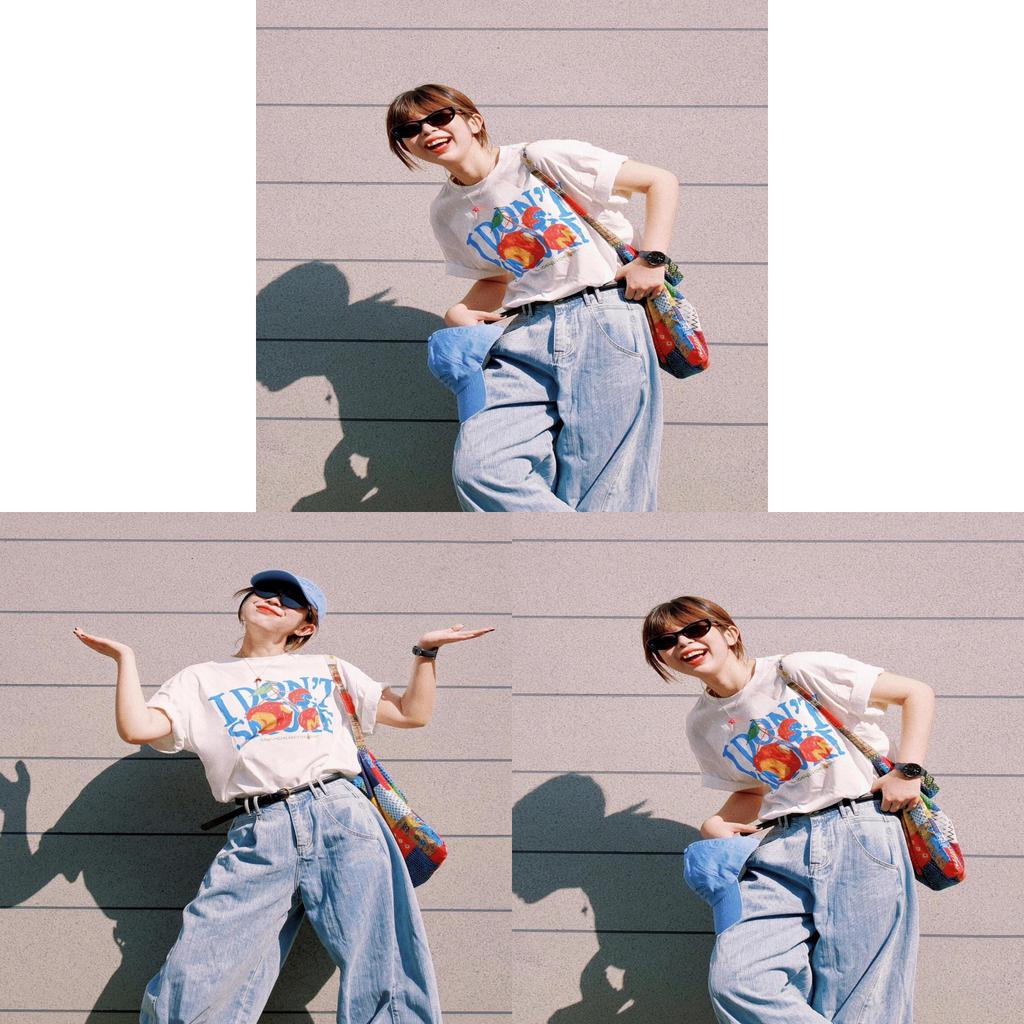 Cartoon Anime Oversized Cotton T Shirt With Print For Casual Wear