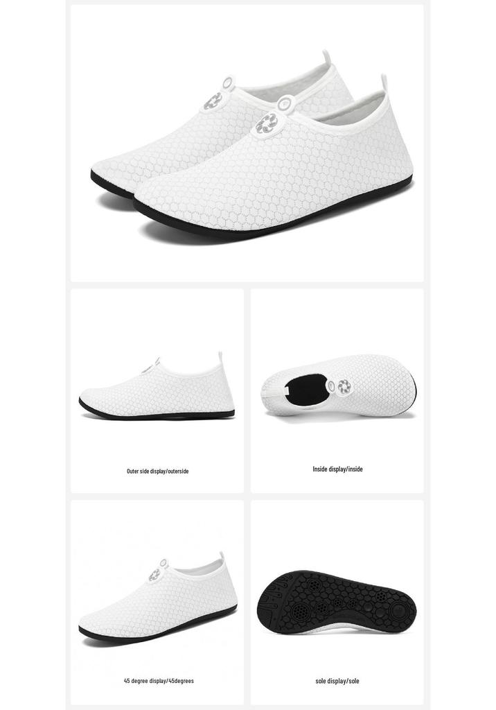 Versatile Quick-Dry Water & Beach Shoes - Thin, Soft Sole for Yoga, Fitness, Indoor & Outdoor Use