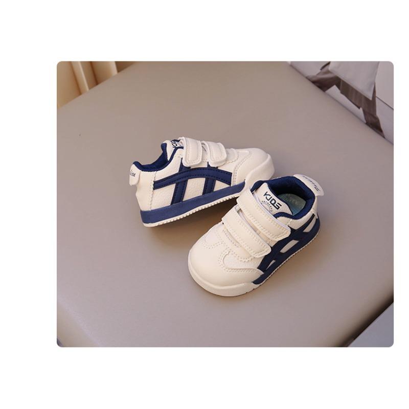 Children's Forrest Gump Shoes Girls Spring and Autumn Soft-soled Non-slip Shoes Baby Toddler Anti-kick Shoes Leather Board Shoes Sequins