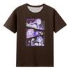 Boys Girls Round Neck Casual Printed Short-sleeved T-shirt Top
