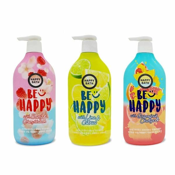 HAPPY BATH Lively Skin Smile Body Wash 900g (WC92332) Cherry Berry