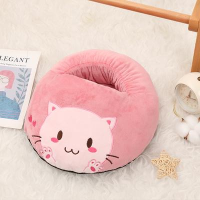 Cartoon Style USB Plug-in Plush Foot Warmer  Winter Foot-Warming Wonder Electric Heating Foot Warmer Anti-Frosty Feet Wonder Gift for Parents