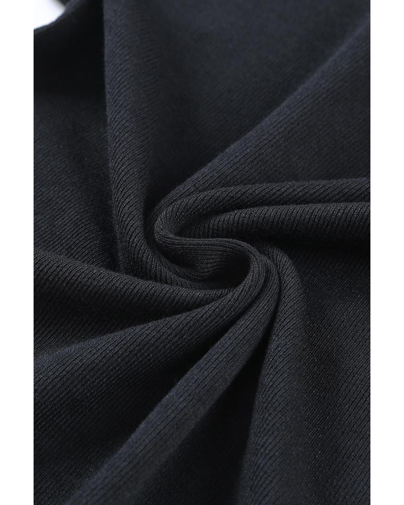 Azura Exchange Slash Cutout Cap Sleeve T Shirt