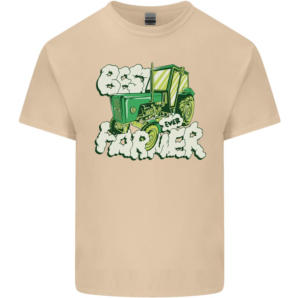 Best Farmer Ever Farming Fathers Day Unisexs Light Cotton TShirt