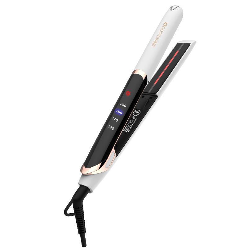 Dual-Use Curling and Straightening Iron for Dorms - Ideal for Students