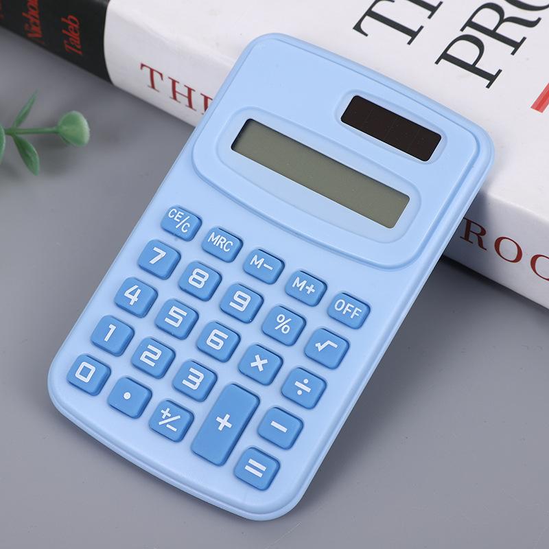 

Simple Mini Calculator Stationery Office Use High Appearance Level Calculator Small Portable Calculator синій