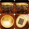 Brass Cup Dragon Phoenix Copper Teacup Wine Cup Metal Crafts Office Tea Creative Copper Ware Wine Cup Copper Teacup